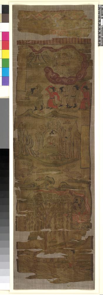 图片[1]-banner; painting; 幡(Chinese); 繪畫(Chinese) BM-1919-0101-0.100-China Archive